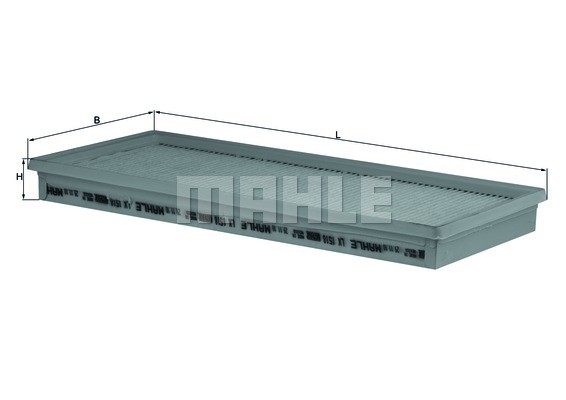 Фильтр воздушный SUBARU Forester (98-),Impreza (00-),Legacy (98-) MAHLE LX1518 MAHLE KNECHT