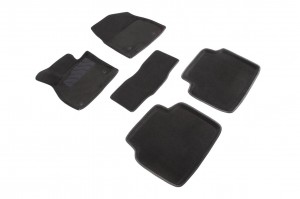 Коврик салона MAZDA 6 NEW (12-) 3D 3-х слойная конструкция черный (5 предм.) SEI 83711 SEINTEX
