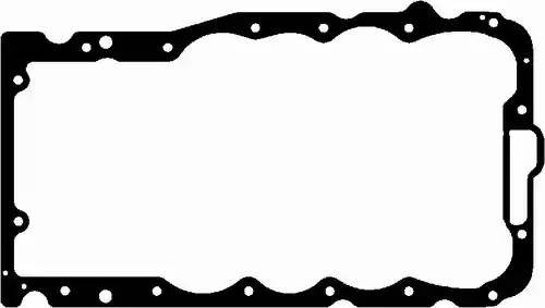 прокладка поддона двигателя!\ Opel Astra/Agila/Corsa 1.2 16V Z12XE/X12XE 97> OP9385 BG AUTOMOTIVE