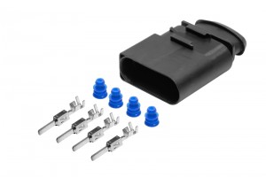 Разъем VW AUDI электрический фары подкапотный 4-х контактный CARGEN AX6614S CARGEN