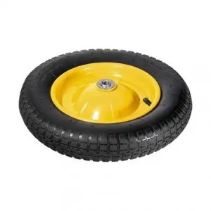 Колесо для тачки d=360мм (3.25/3.00-8) подшипник внутренний 16мм длина оси 94мм  68943 PALISAD