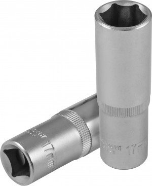 головка! торцевая глубокая 1/2''DR, 17мм\ S04HD4117 JONNESWAY