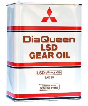 масло трансмиссионное! 90W DIAQUEEN LSD GEAR OIL (4L)\ API GL-5 3775610 MITSUBISHI