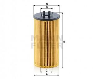 Фильтр масляный HU835/1z HU8351Z MANN FILTER