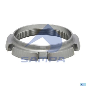 Гайка MAN L2000,M2000 ступицы задней SAMPA 023.298 SAMPA