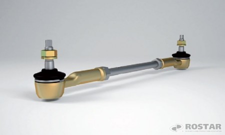 Тяга реактивная КПП КАМАЗ-65115 КПП ZF9S L=285 мм (ан. 6460-1703520) (ROSTAR) 14101-1703520 ROSTAR