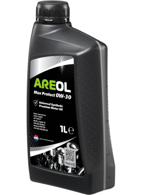 AREOL Max Protect 0W30 (1L) масло моторное! синт ACEA A3/B4, API SN/CF, MB 229.3 0W30AR057 AREOL