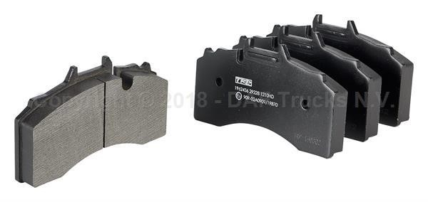 Колодки тормозные 1962436 DAF TRP