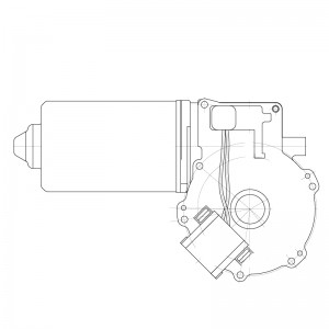 Моторедуктор стеклооч. для а/м Mercedes-Benz LK (84-)/LN2 (84-)/SK (87-) (VWF 15 VWF 1515 START VOLT