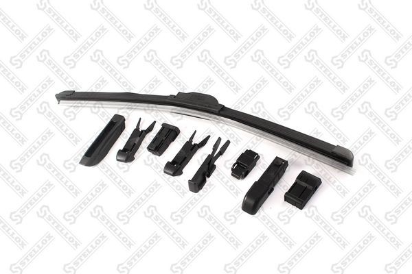 щетка! б/каркас, 8 перех. 400/16'\ Peugeot 206 9/98>, Renault Scenic <5/03 204-007-SX STELLOX