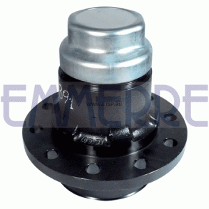 Ступица (с подшипниками) M136x2,5/10xO22/175,8/225 (10-12)t 931391 EMMERRE