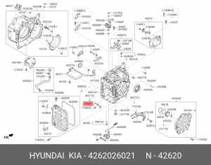 4262026021 Датчик скорости 4262026021 HYUNDAI
