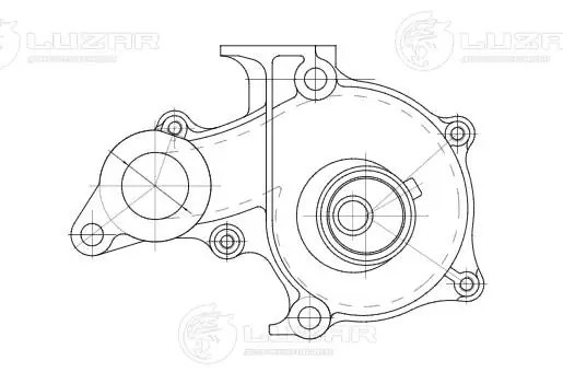 TOYOTA AVENSIS/CARINA E 94> VIN(SB...) LWP 1917 LUZAR