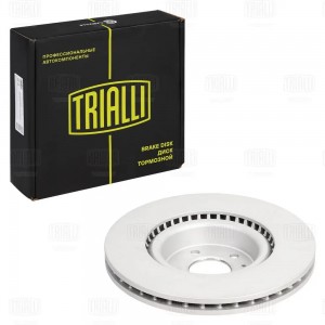 Диск торм. Audi A4 (16-)/A5 (16-)/Q5 (18-) перед. d=338 (окраш.) (DF 220120) DF220120 TRIALLI