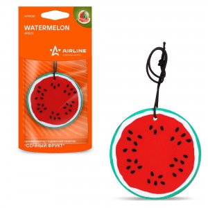 ароматизатор подвесной пластик 'сочный фрукт' арбуз!\ AFFR087 AIRLINE
