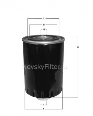 Фильтр топливный NF3507 NEVSKY FILTER