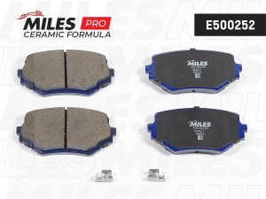 Колодки тормозные передние (Смесь CERAMIC серия PRO) SUZUKI VITARA/GRAND VITARA  E500252 MILES