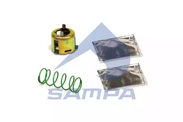 Ремкомплект суппорта DAF правого (пружина,стопор) SAMPA 050571 SAMPA