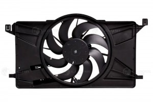Вентилятор радиатора охлаждения с кожухом для а/м Ford Focus III (11-) LFK1075 LFK1075 LUZAR