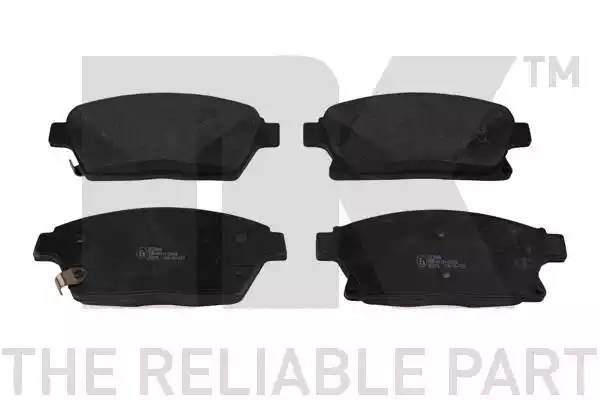 колодки дисковые передние!\ Chevrolet Cruze I 09>, Opel Astra J 09>/Mokka 12>/Za 223646 NK