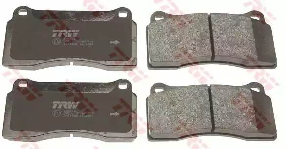 GDB1536 983 00 !колодки дисковые п.\ Jaguar XJR 4.0i 97-03 GDB1536 TRW