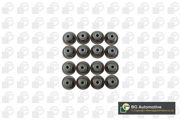 к-кт колпачков маслосъемных! 4.5x11x17.5 (16)\ Mazda 3/6/MPV 1.8-2.2 16V 00> VK2372 BG AUTOMOTIVE