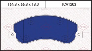 колодки дисковые перед.!\ FORD Transit 06> TCA1203 TATSUMI