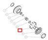 Шпилька колеса DONGFENG GX переднего OE 3103051NZ07Y DONGFENG