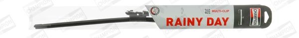 Щетка стеклоочистителя 530мм бескаркасная Rainy Day Flat Multi Clip CHAMPION RDF53/B01 CHAMPION