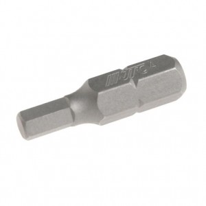 Бита HEX H4х25мм 1/4" DR 6-ти гранная S2 JTC JTC-1152504 JTC TOOLS