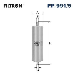 Фильтр топливный AUDI A6 (11-) FILTRON PP9915 FILTRON