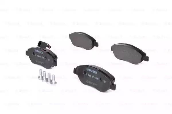 Колодки тормозные FIAT Bravo (07-) передние (4шт.) (с датчиком) BOSCH 0 986 424 595 BOSCH