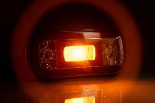 фонарь задний универсальный! LED, 5-функц. стоп, габ., поворот, с проводом 1.0м\ FT130NTPMLED FRISTOM