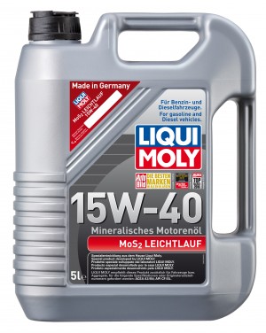2571 LiquiMoly Мин. мот.масло MoS2 Leichtlauf 15W-40 (5л) 2571 LIQUI MOLY