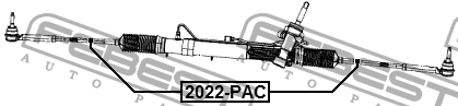 Тяга рулевая 2022-PAC 2022-PAC FEBEST