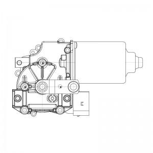 Моторедуктор стеклооч. для а/м Mercedes-Benz Sprinter (13-) (перед.) (VWF 1562) VWF 1562 START VOLT