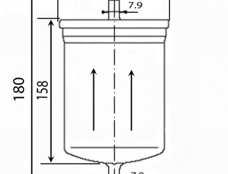 Фильтр топливный AUDI A4 94-01, A6 95-01, BMW 5 E34, MERCEDES W202/124/210 FSP33 FSP33070 AZUMI