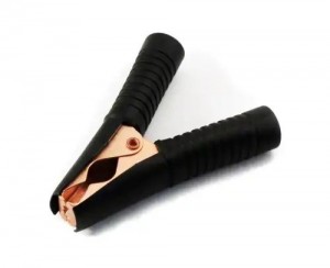 зажим ''крокодил'' 90 мм (черный)!\ 5147 VYMPEL