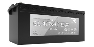 Аккумулятор GLADIATOR Energy 210А/ч обратная полярность GEN21030 GLADIATOR