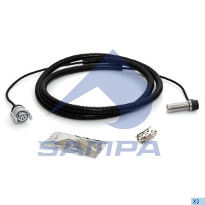 Датчик ABS 2000 мм , угловой 096255 SAMPA
