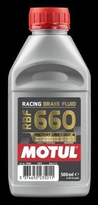 Жидкость тормозная 500мл RBF 660 FL MOTUL 101666 MOTUL