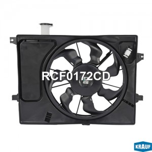 Вентилятор HYUNDAI Elantra (12-14) охлаждения радиатора KRAUF RCF0172CD KRAUF