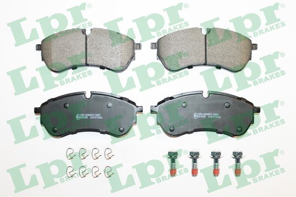 Колодки тормозные VW CRAFTER 16- передние/задние 05P2066 05P2066 LPR