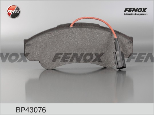Колодки передние Fiat Ducato 94-02/02- 1850kg, PEUGEOT Boxer 94-02/02- BP43076 BP43076 FENOX