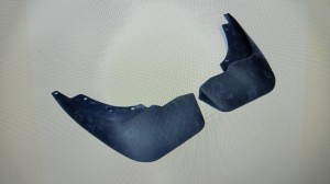Брызговики передние Renault Duster "ПТП64" (увеличенные) (2 шт.) ИУ PTP027922 PTP 64