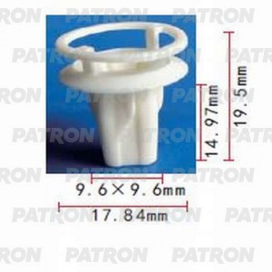 КРЕПЛЕНИЕ ОБШИВКИ P370616 PATRON