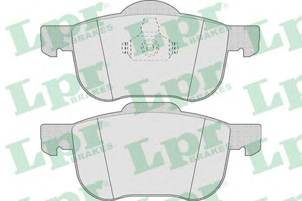 Комплект тормозных колодок 05P704 05P704 LPR