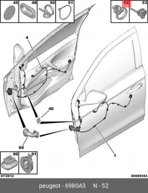 citroen Berlingo(FIRST) (M59) 2002-2012 6980.A3 CITROEN PEUGEOT
