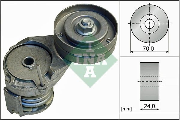 Натяжитель ремня SKODA OCTAVIA (1U) 1.4, 1.6 +AC 534013830 534 0138 30 INA