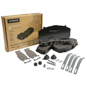 Колодки тормозные MERCEDES Actros дисковые (245x114x35) (4шт.) ROSTAR 180.000246 ROSTAR